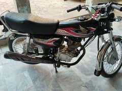 HONDA CG 125 LUSH and zero meter GENWAIN condition ma 2024 model pakka