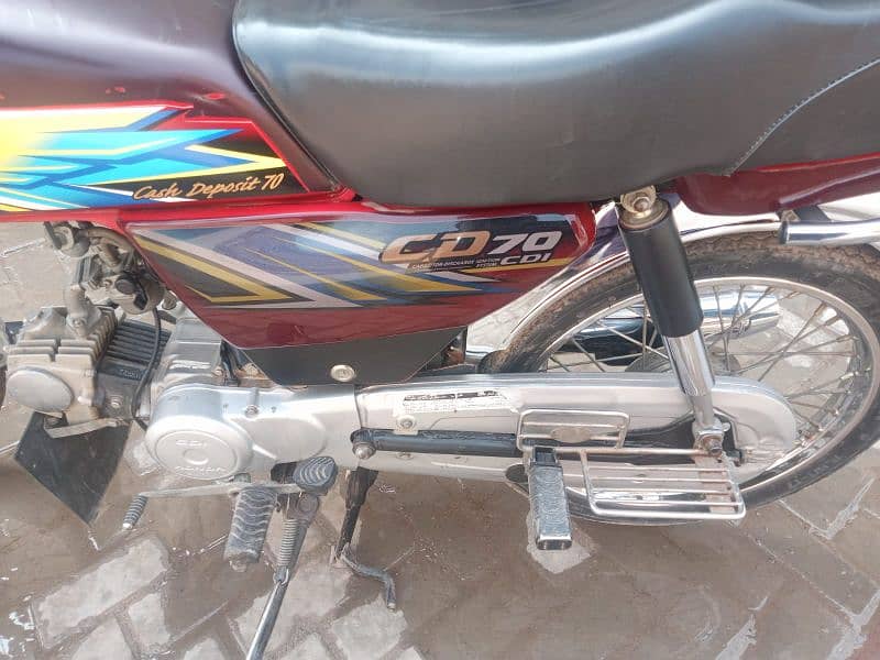 Total Genuine bike. No any work just buy ND drive,Open latter 6