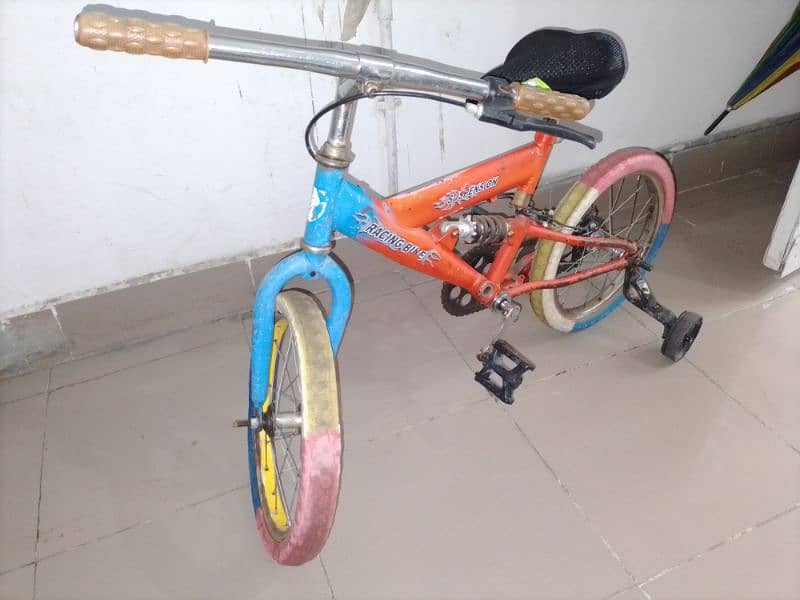 14 inch Racing Speed Bicycle with solid Shock and frame 5 to 9 years 1