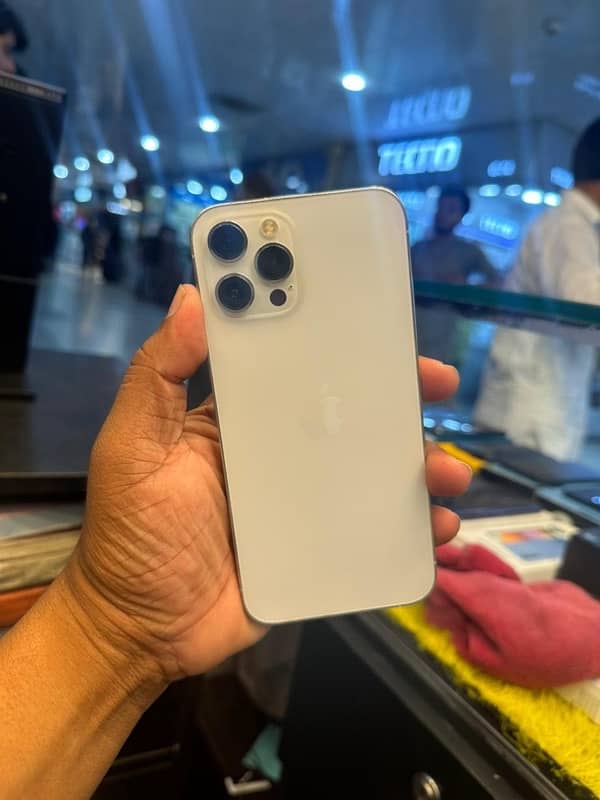 I phone 12 pro max 128 GB PTA Approve 0