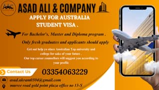 Australia Study Visa| Visa Service|Study & Immigration| Legal Consult