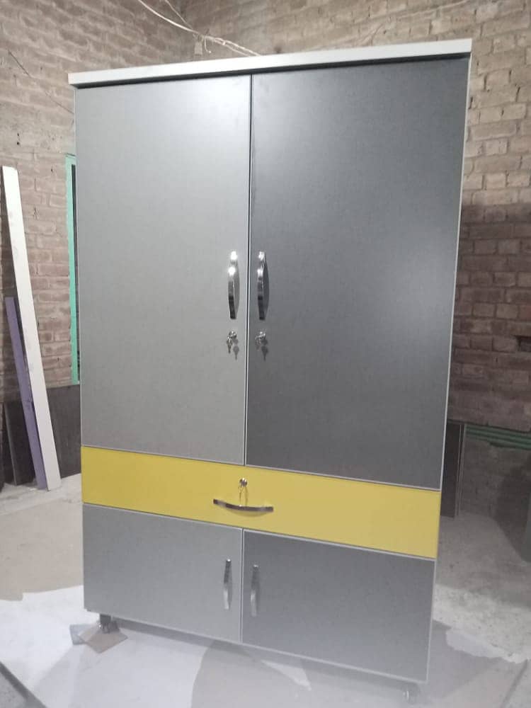 wardrobe for sale/coloured cupboard/Almirah/lamineted almarii/twodoor 7