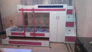 Bunk bed | Kid wooden bunker bed | kids bed | Double bed | Triple bed