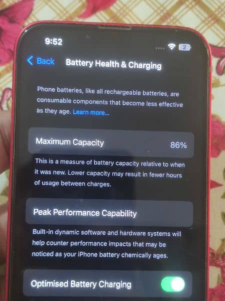 IPHONE 13 128 GB BATTERY HEALTH 86% 1