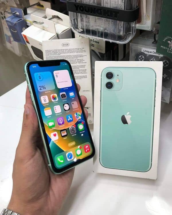 iPhone 11 128 GB water pack contact number=0322-0991-730 0