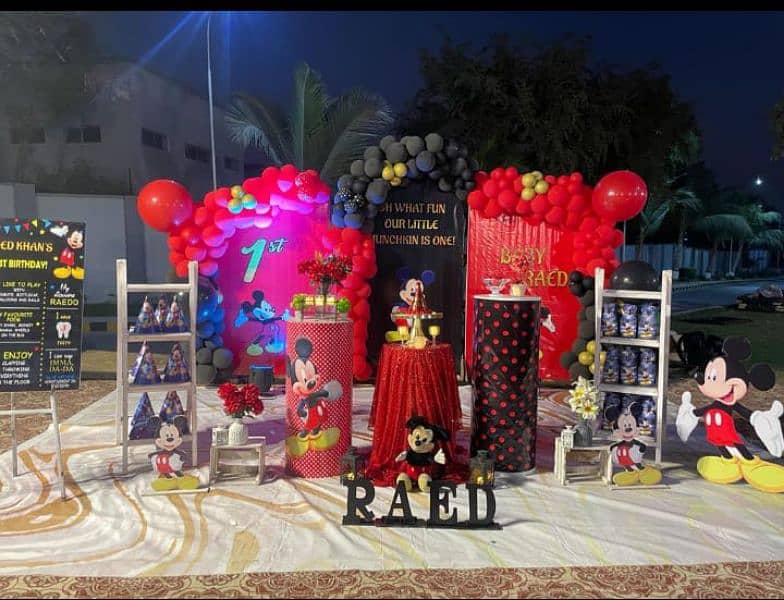 Event Planner Birthday party Wedding Nikah Anniversary decorations 6