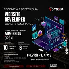 Become a Professional Web Developer with 100% Job Guaranteed