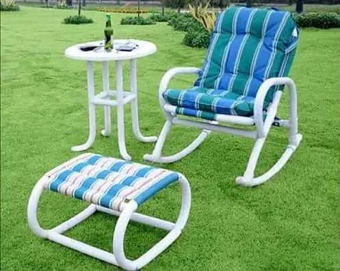 Garden Outdoor Chairs, Lawn Furniture, Plastic patio seating 6