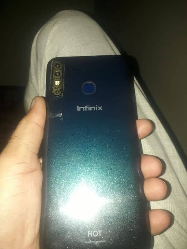 Infinix hot8 4/64GB Good condition only mobil 3