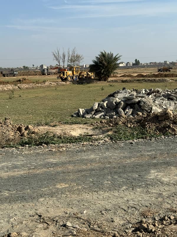 All Dues Clear 1 Kanal E Block Plot For Sale In Jinnah Sector LDA City Lahore 8