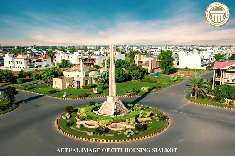 10 Marla Residential Plot For Sale In Citi Housing Society Sialkot 1