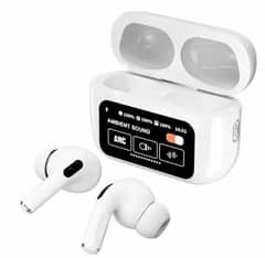 airpods pro with digital display