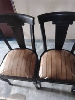 06 used dining chairs only for sale