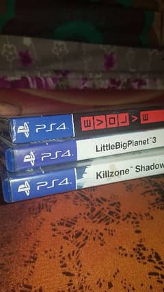 3 Ps4 games imported