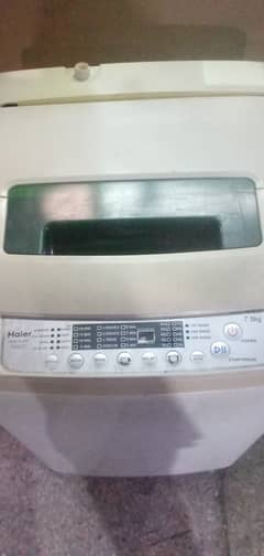 Full working excellent condition Haier washing machine model HWM75-118