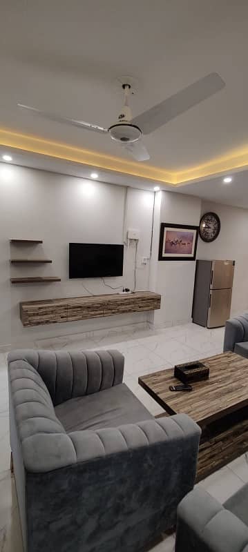 Sector H 1 Bed Fully Furnished Luxury Apartment For Rent 8