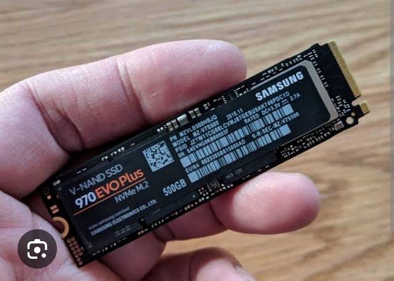 Samsung 970 evo plus nvme ssd 500GB 1