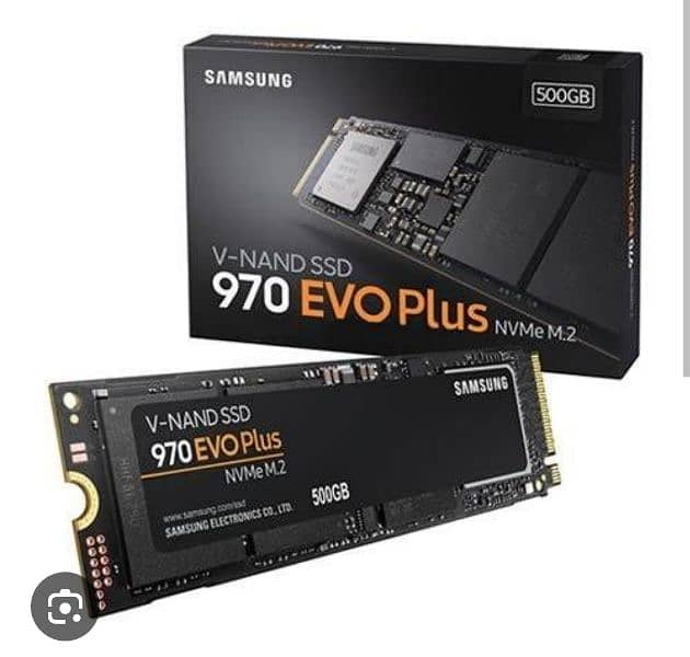 Samsung 970 evo plus nvme ssd 500GB 2