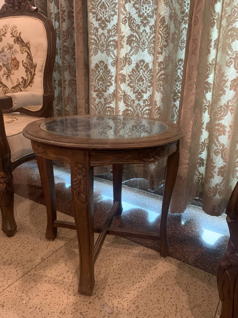 (QUICK SELLING) 1 TABLE 2 CHAIRS SET 2