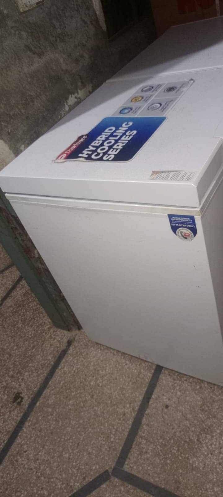 DAWLANCE DEEP FREEZER JUST ONE  WEEK USED FOR SALE 3