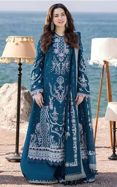 3 pc dhanak winter collection