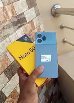 Realme note 50 just box open