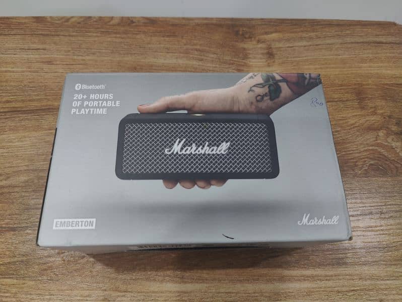 Marshall Emberton Bluetooth Speaker 0