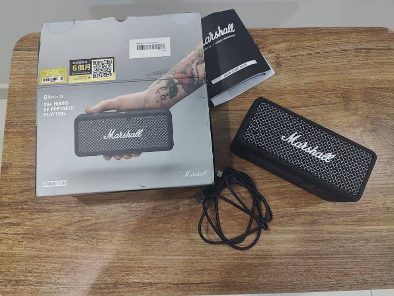 Marshall Emberton Bluetooth Speaker 4