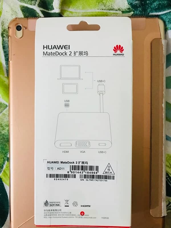 huawei mate dock 2 brand new usb hdmi type c vga connector 1