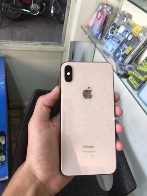 I phone XS max 256gb non pta sim time available battry change 2