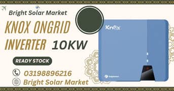 Knox Ongrid inverter 10kw Ready stock available Whatsapp 03198896216