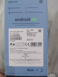 OPPO F19  (128 GB) Mignight Blue