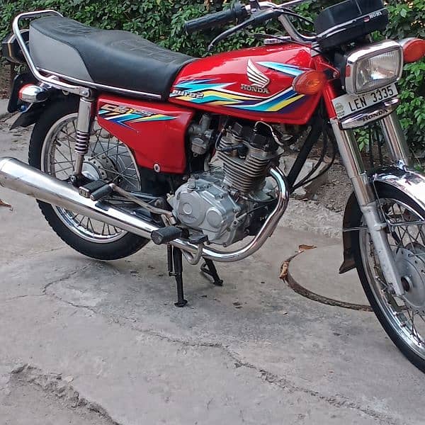 Honda 125 2019 model Golden nomber 2