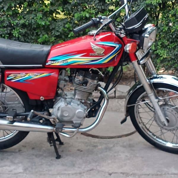 Honda 125 2019 model Golden nomber 3