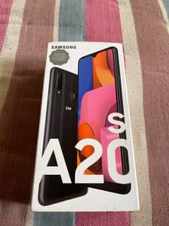 Samsung a20s with original charger and cable