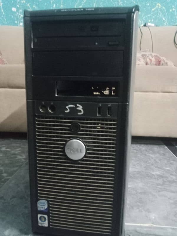 Core 2 duo PC With 1GB AMD GPU and 17 inch Monitor 2