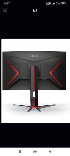 I'm selling my personal gaming monitor 2k curved 27" moneter