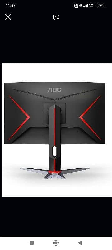 I'm selling my personal gaming monitor 2k curved 27" moneter 0