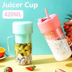 Mini Portable Rechargeable Blender Electric Fruit Juicer Mixers 420 Ml