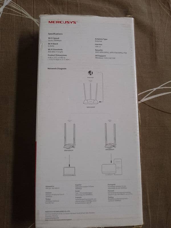 Mercusys pc & laptop wifi external card 1