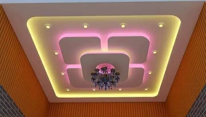 false ceiling New Fancy Designs, Wallpaper, Flooring, Pvc Panel" 3