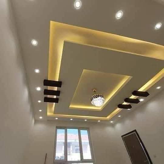 false ceiling New Fancy Designs, Wallpaper, Flooring, Pvc Panel" 13