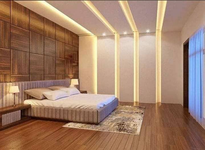 false ceiling /Fourchlling /Plastir of paris ceiling/ Gypsum Board 8x4 9