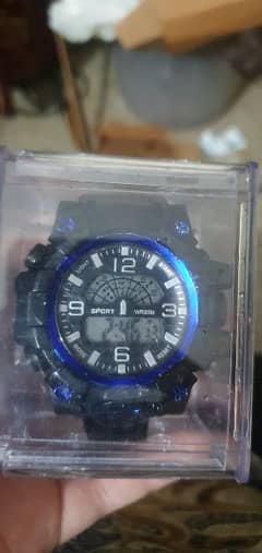 Sport watch with free watch