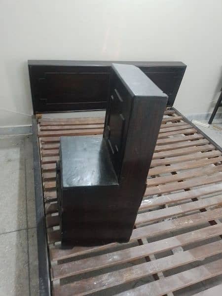 Used wooden bed 2