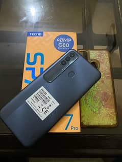 Tecno Spark 7pro 4/gb/64gb with Box