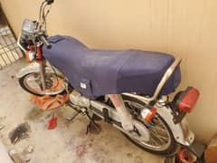 super power 70cc zero meter condition red