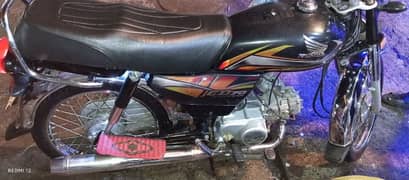 honda cd 70 black 2022