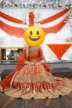 Bridal lehnga / Wedding dress / Barat dress / bridal lehnga for sale