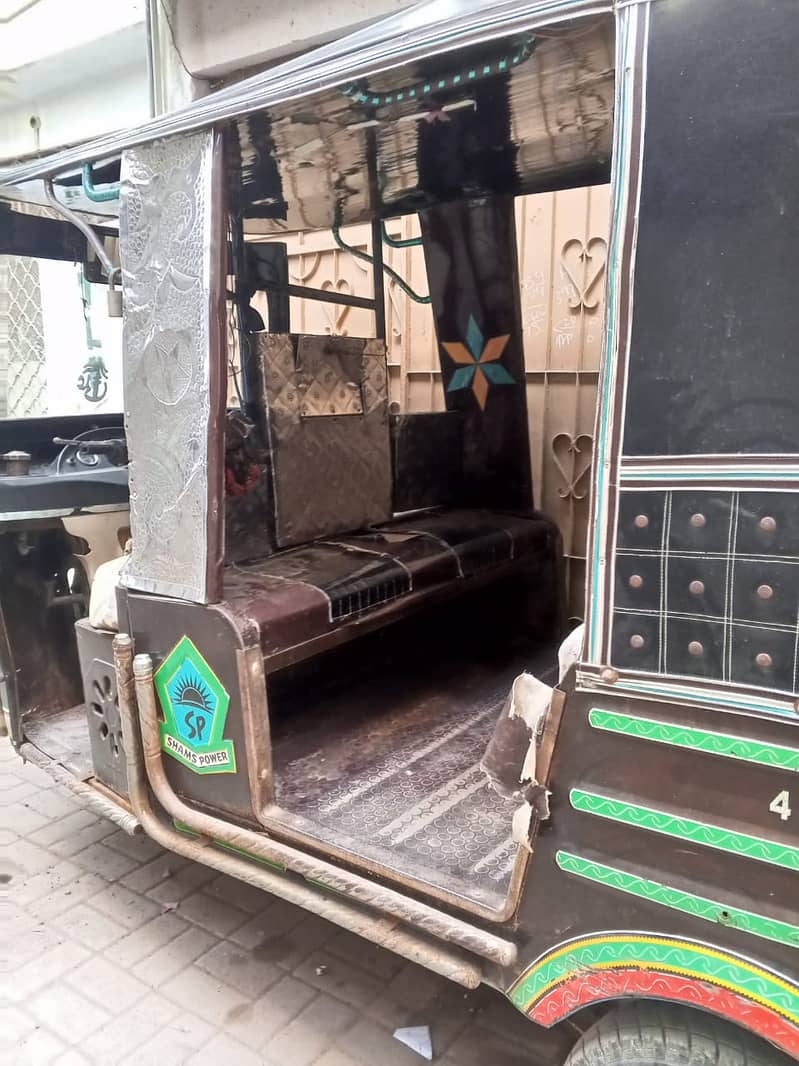 Shams Power Rikshaw for Sell 1